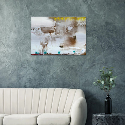 Arctic Thaw, 1990- - Helen Frankenthaler Brushed Aluminum Print - 70x100 cm / 28x40 inches | Helen Frankenthaler Aluminum Print | Helen Frankenthaler Prints