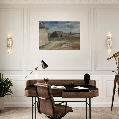 PAYSAGE DE BRETAGNE 1896 - Henri Matisse Brushed Aluminum Print - 70x100 cm / 28x40 inches | Henri Matisse Aluminum Print | Henri Matisse Prints