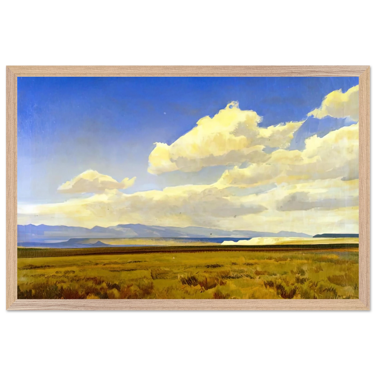 Maynard Dixon - WIND OF WYOMING 1936 Wall art - 30x40 cm / 12x16 inches - Fine Art Poster-canvas - -