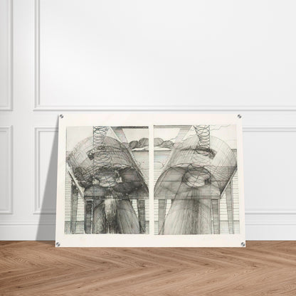 By the Sea - 1971 - Dieter Roth Acrylic Print - 70x100 cm / 28x40″ inches