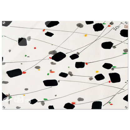 Spring Breeze - 2001 - Wu Guanzhong Acrylic Print - 70x100 cm / 28x40″ inches