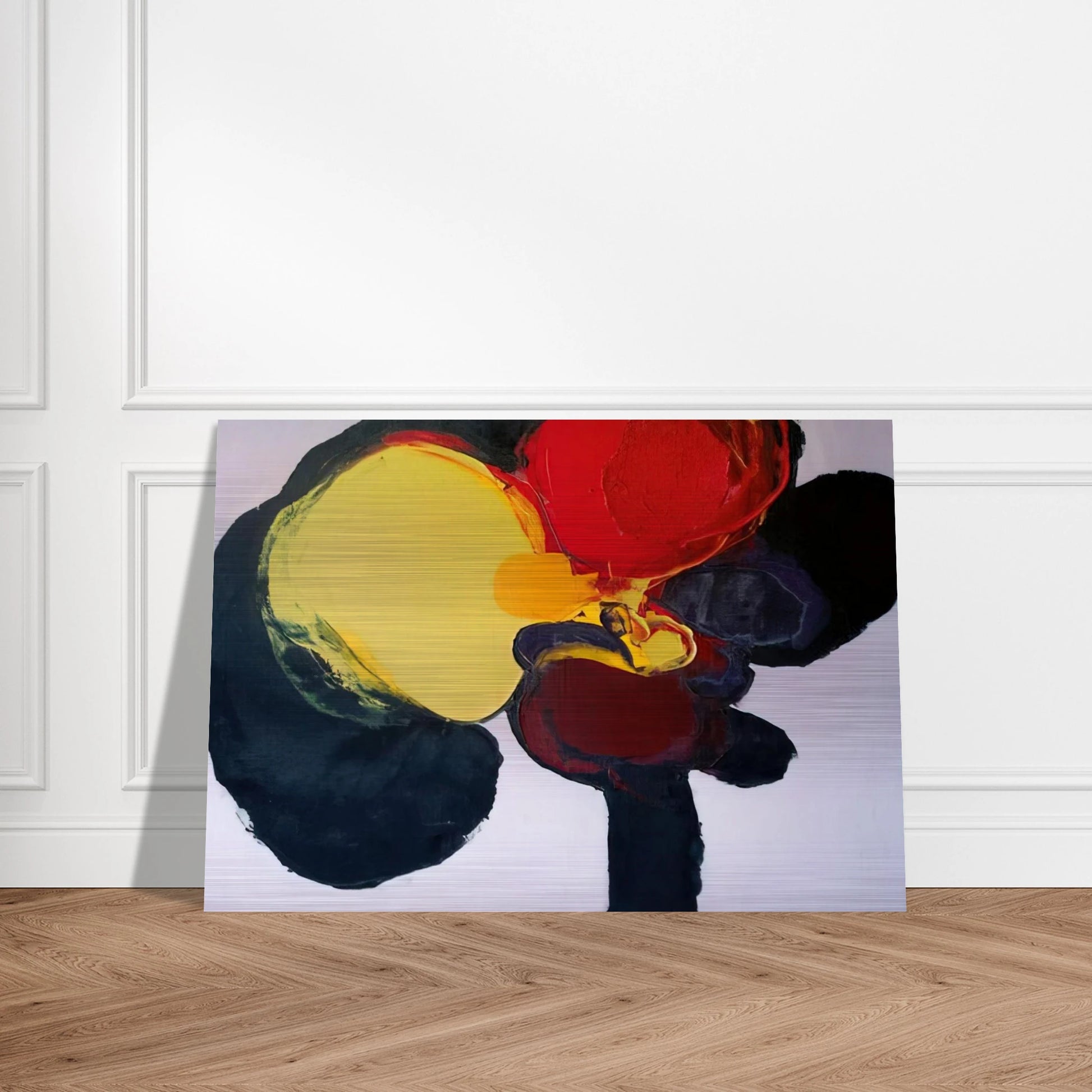COMPOSITION 1965 - Luis Feito Brushed Aluminum Print - 70x100 cm / 28x40 inches | Luis Feito Aluminum Print | Luis Feito Prints