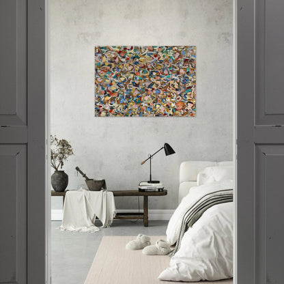 Noon - Lee Krasner Brushed Aluminum Print - 70x100 cm / 28x40 inches | Lee Krasner Aluminum Print | Lee Krasner Prints