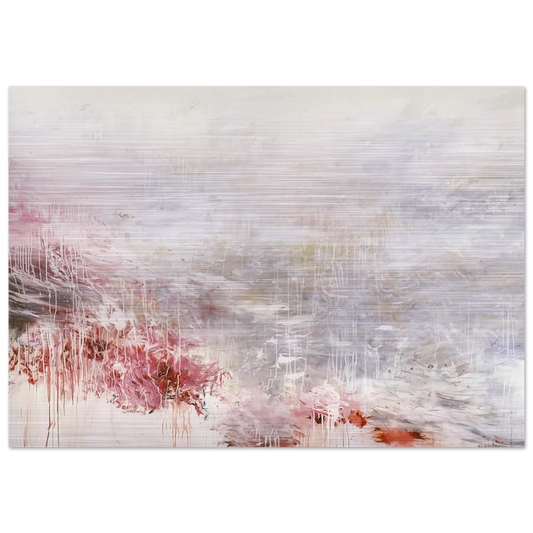 Hero and Leander  To Christopher Marlowe  [Rome] - Cy Twombly Brushed Aluminum Print - 70x100 cm / 28x40 inches | Cy Twombly Aluminum Print | Cy Twombly Prints