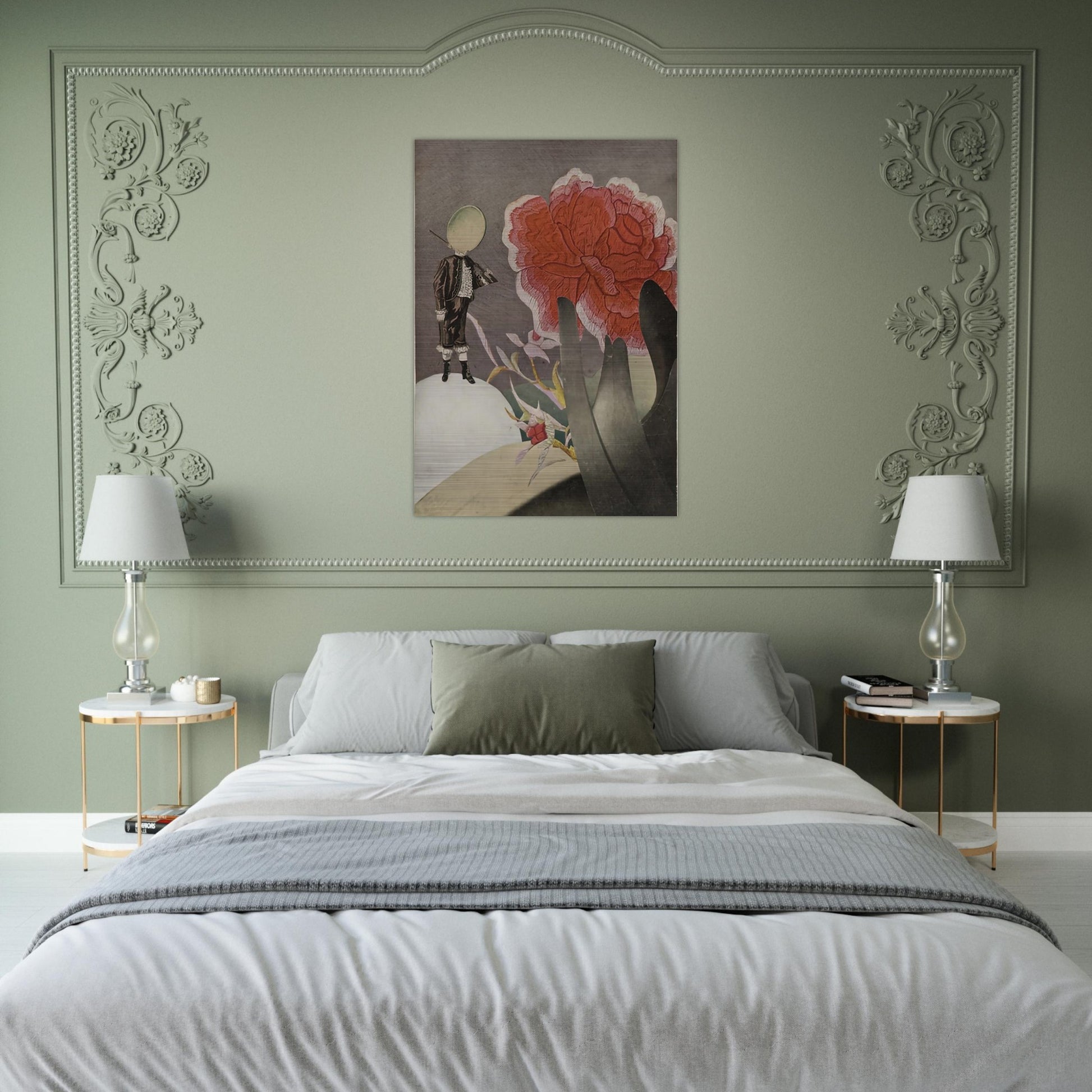 WATCHED 1925 - Hannah Hoch Brushed Aluminum Print - 70x100 cm / 28x40 inches | Hannah Hoch Aluminum Print | Hannah Hoch Prints