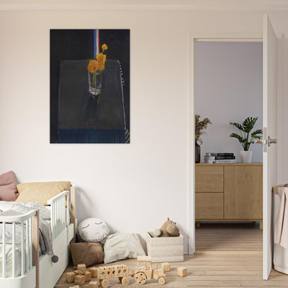 Poppies - Richard Diebenkorn Brushed Aluminum Print - 70x100 cm / 28x40 inches | Richard Diebenkorn Aluminum Print | Richard Diebenkorn Prints