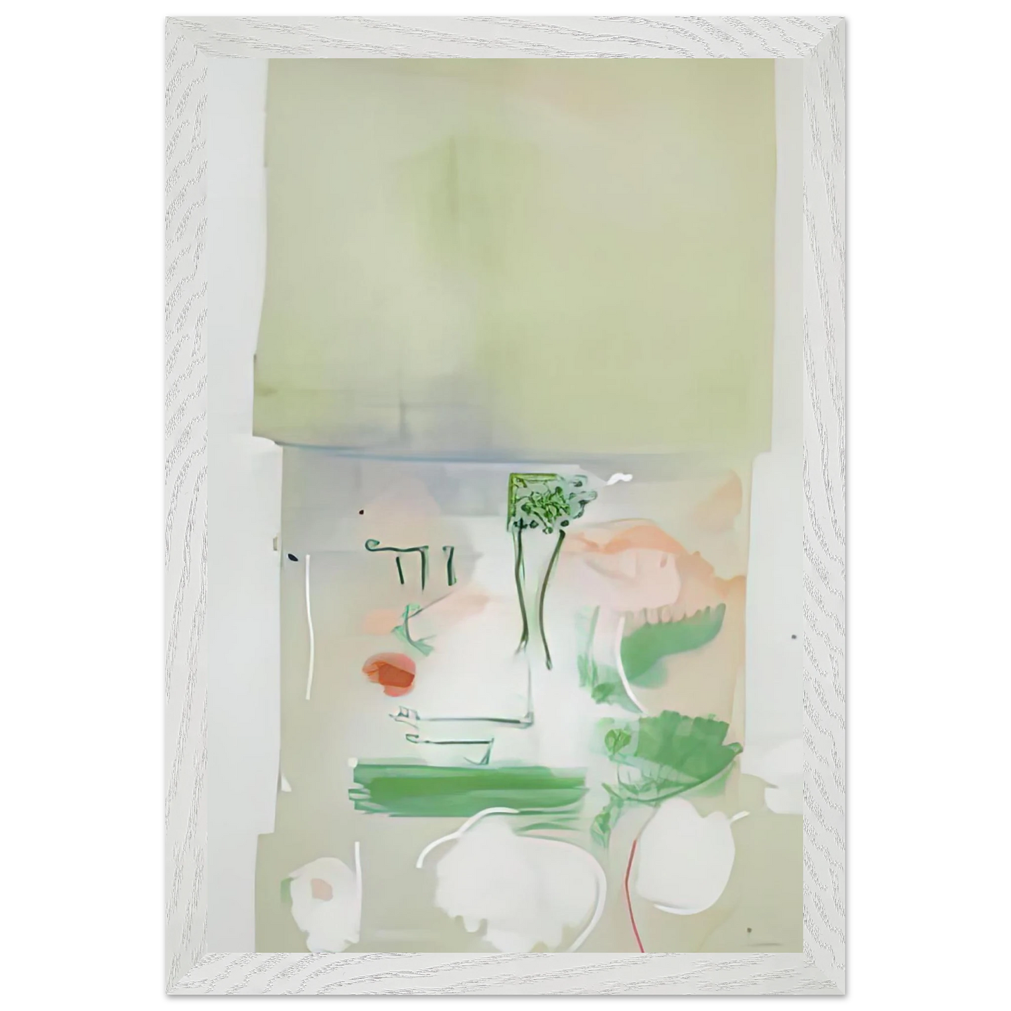 Helen Frankenthaler - Faerie Tale, 1988- Wall Art - 60x80 cm / 24x32 inches - Fine Art Poster-canvas - -