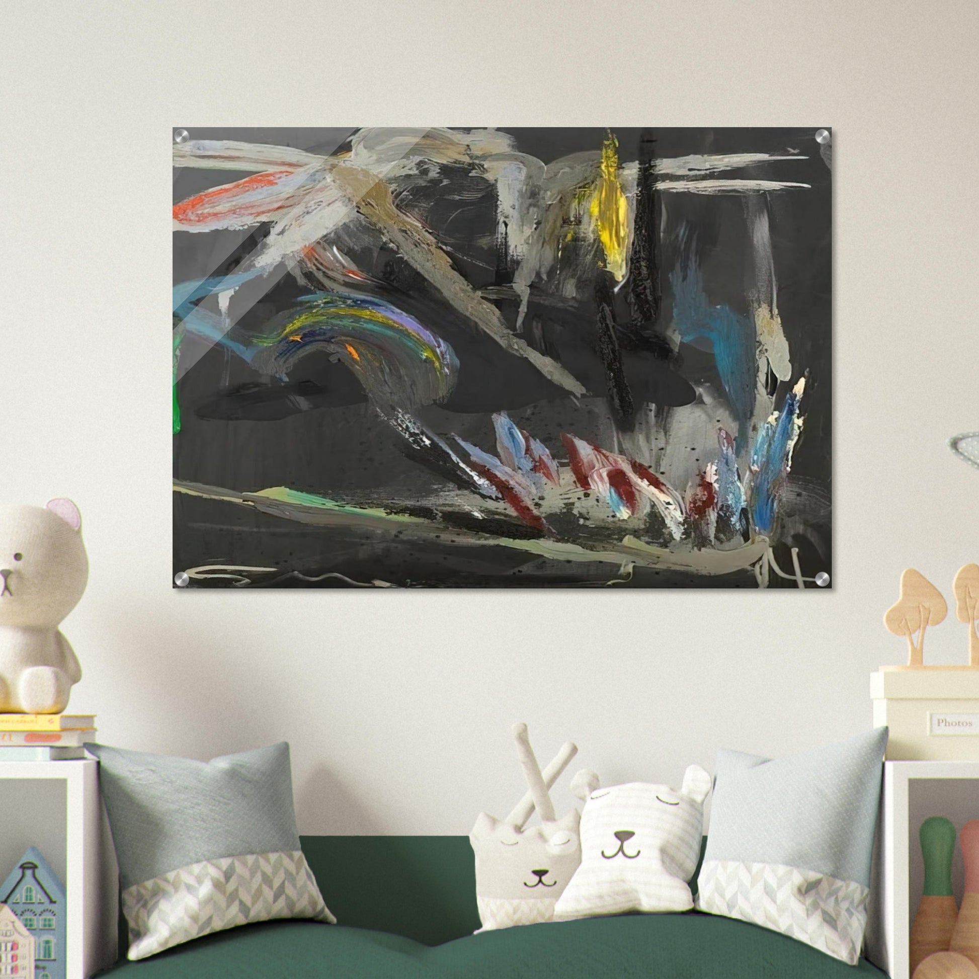 Take That Back Black #282 - 1984 - Stephen Mueller Acrylic Print - 70x100 cm / 28x40″ inches | Stephen Mueller Wall Art | Stephen Mueller Prints