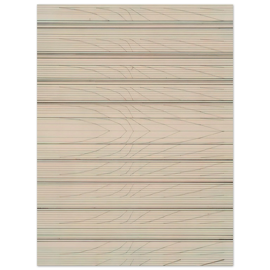 Nasreen Mohamedi - Untitled - 1970  75x100 cm / 30x40inches Fine Art Poster