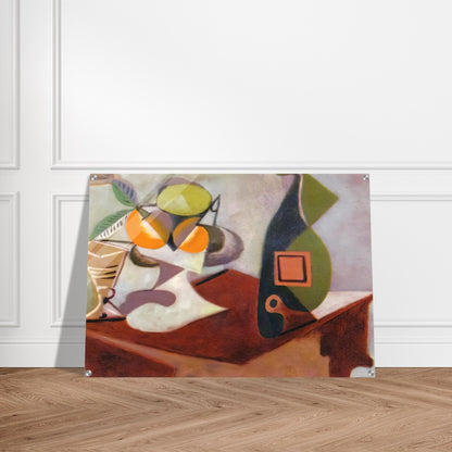Still life with lemon and oranges - Pablo Picasso Acrylic Print - 70x100 cm / 28x40″ inches