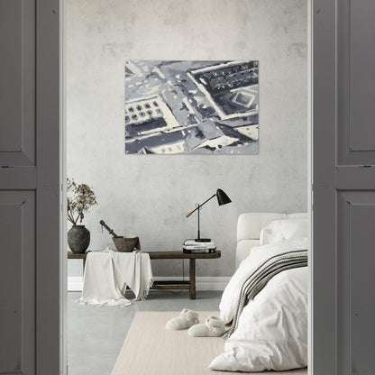 TOWNSCAPE M1 1968 - Gerhard Richter Acrylic Print - 70x100 cm / 28x40″ inches
