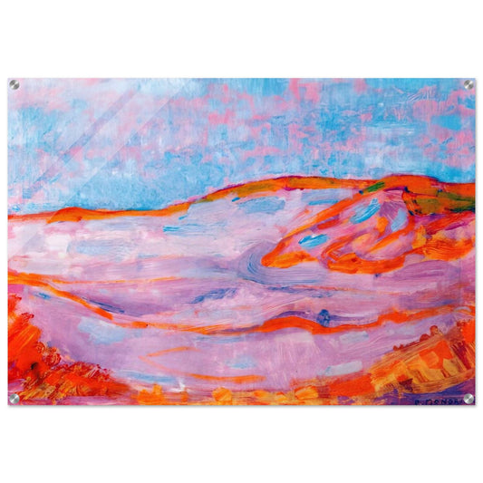 Dune IV - Piet Mondrian Acrylic Print - 70x100 cm / 28x40″ inches