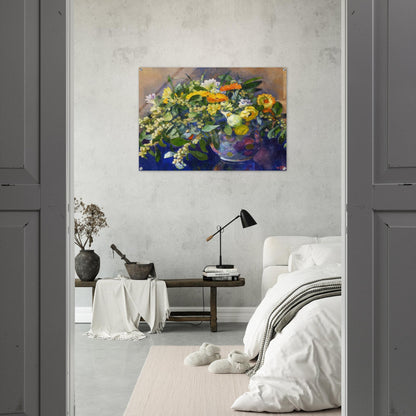 VASE OF FLOWERS 1923 - Theo van Rysselberghe Acrylic Print - 70x100 cm / 28x40″ inches