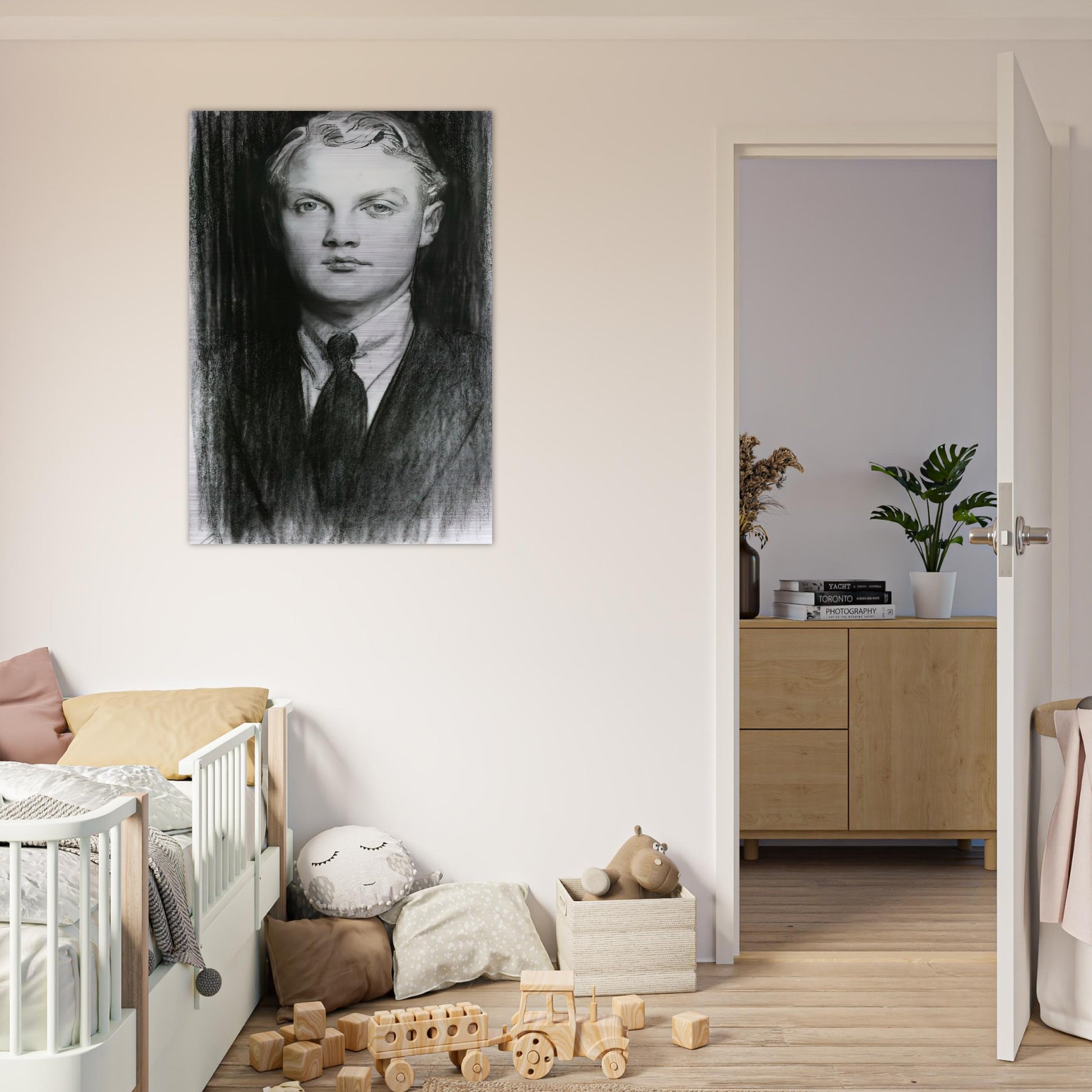 Sir William Hedworth Williamson - John Singer Sargent Brushed Aluminum Print - 70x100 cm / 28x40 inches | John Singer Sargent Aluminum Print | John Singer Sargent Prints