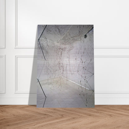 Recticulárea - Minimalism - Gego Brushed Aluminum Print - 70x100 cm / 28x40 inches | Gego Aluminum Print | Gego Prints