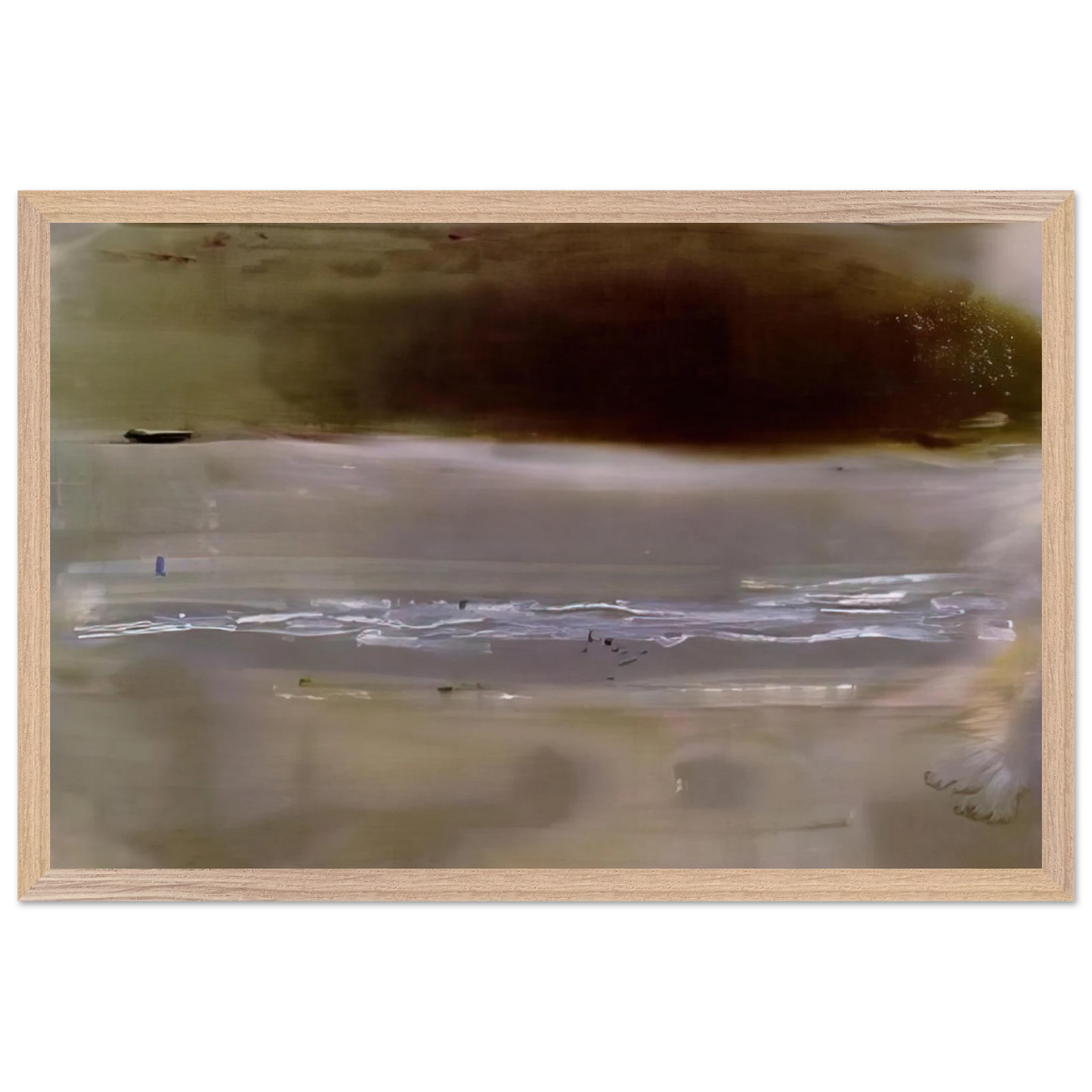 Helen Frankenthaler - Viewpoint II - 1979 Wall art - 13x18 cm / 5x7 inches - Premium Wooden Framed Poster With Fine Art Paper-canvas - Wood frame