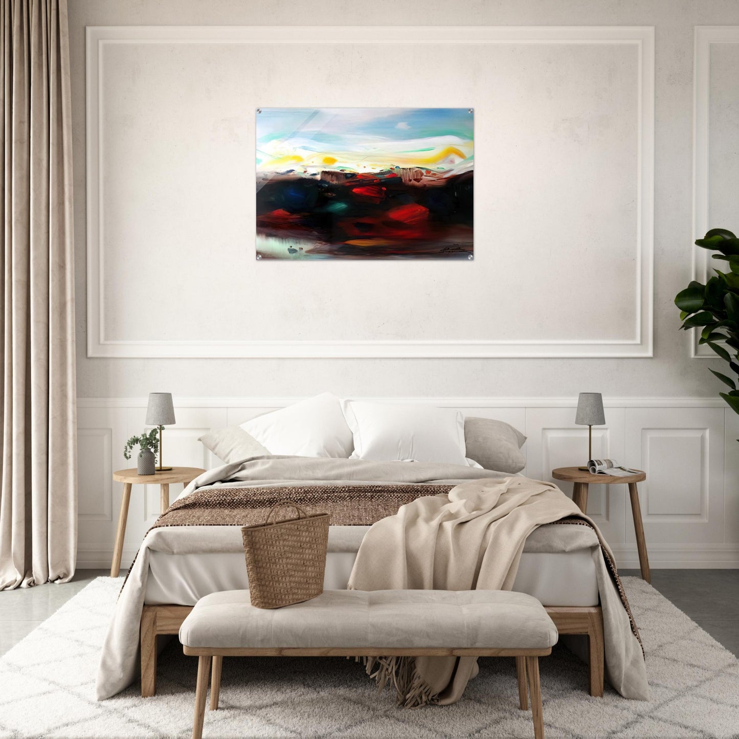 UNTITLED 2007 - Chu teh Chun Acrylic Print - 70x100 cm / 28x40″ inches | Chu teh Chun Wall Art | Chu teh Chun Prints