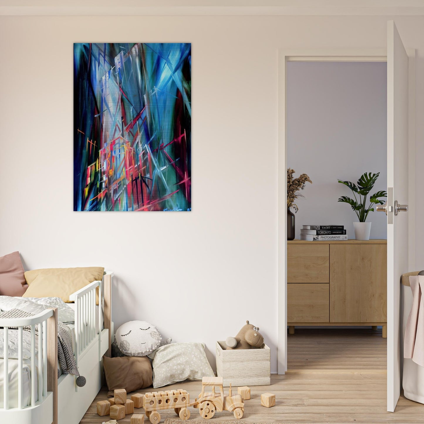 Fantasy - Konrad Zuse Brushed Aluminum Print - 70x100 cm / 28x40 inches | Konrad Zuse Aluminum Print | Konrad Zuse Prints