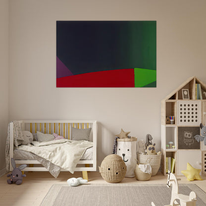 6.3.66 - 1966 - John Hoyland Art Prints - 100x150 cm / 40x60″ inches | John Hoyland Poster | John Hoyland Prints