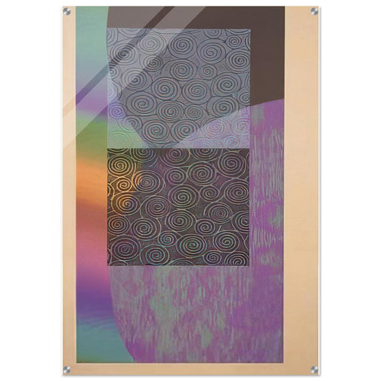 Recitals - Sam Gilliam Acrylic Print - 70x100 cm / 28x40″ inches | Sam Gilliam Wall Art | Sam Gilliam Prints