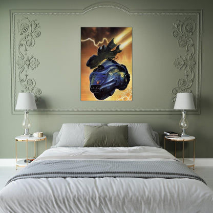 Chris Foss - Chris Foss Brushed Aluminum Print - 70x100 cm / 28x40 inches | Chris Foss Aluminum Print | Chris Foss Prints