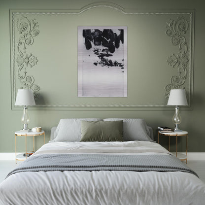GENESIS 1982 - Zao Wou-Ki Brushed Aluminum Print - 70x100 cm / 28x40 inches | Zao Wou-Ki Aluminum Print | Zao Wou-Ki Prints