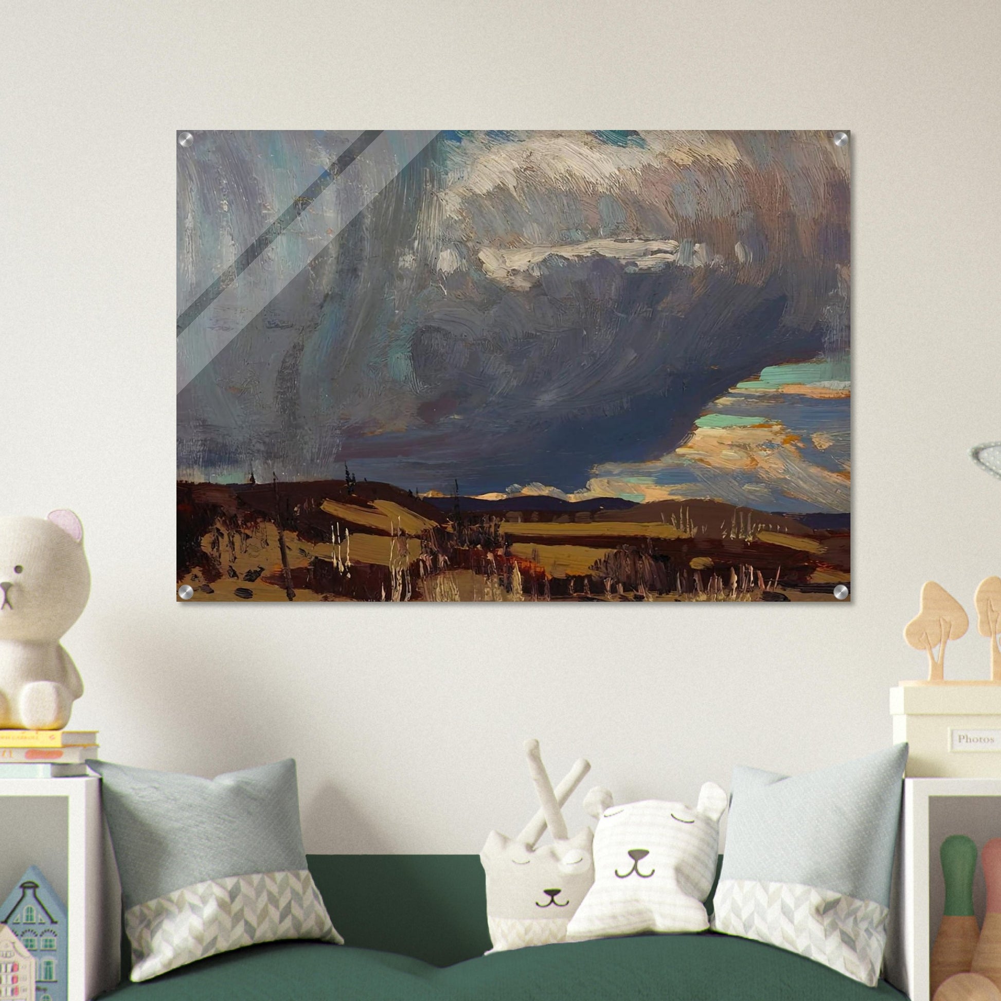 APPROACHING SNOWSTORM 1915 - Tom Thomson Acrylic Print - 70x100 cm / 28x40″ inches