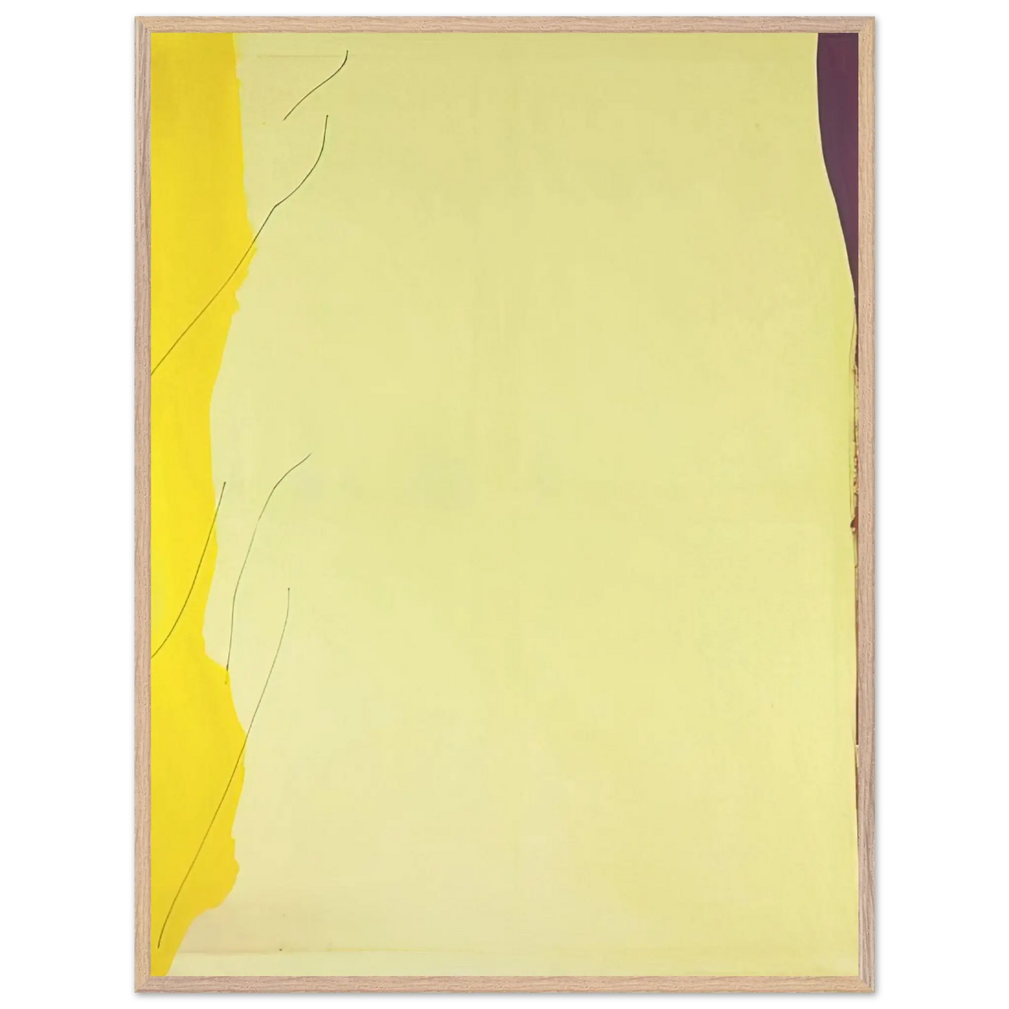 Helen Frankenthaler - Distillation - 1973 Wall art - 30x45 cm / 12x18 Inches - Fine Art Poster - -