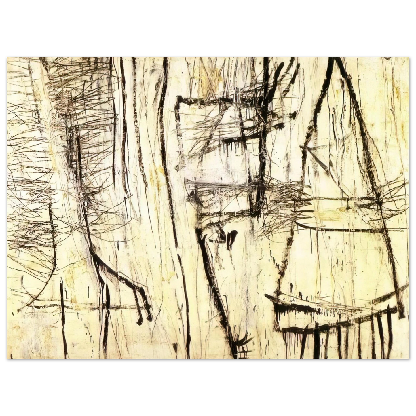 Cy Twombly - Tiznit  75x100 cm / 30x40inches Fine Art Poster