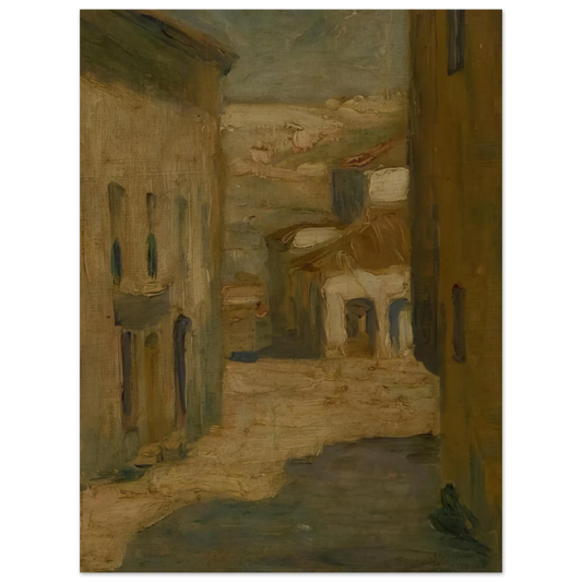 Tarsila do Amaral - Street of Segovia  75x100 cm / 30x40inches Fine Art Poster