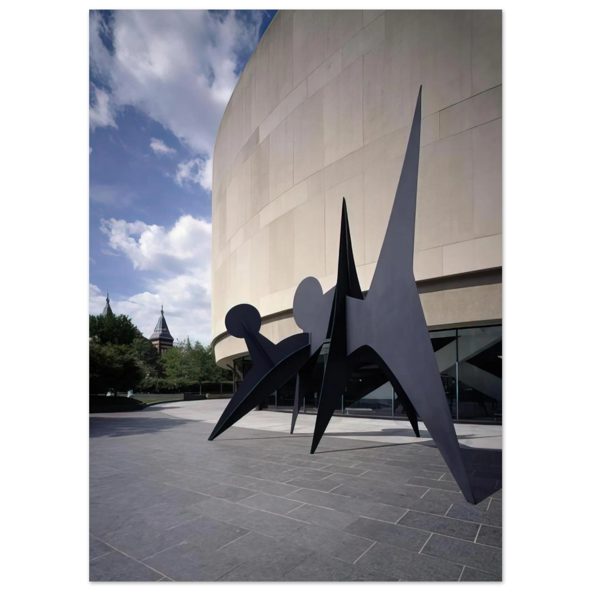 Alexander Calder - TWO DISCS 1965 Fine Art Poster