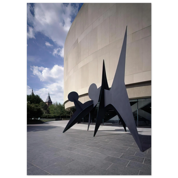 Alexander Calder - TWO DISCS 1965 Fine Art Poster