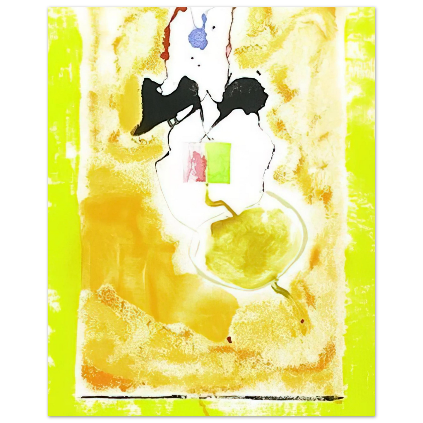 Helen Frankenthaler - Solar Imp - 2001 Wall art - 40x50 cm / 16x20 inches - Fine Art Poster-canvas - -