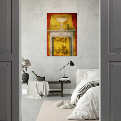 FRUTERO VACIO 1976 - Rufino Tamayo Brushed Aluminum Print - 70x100 cm / 28x40 inches | Rufino Tamayo Aluminum Print | Rufino Tamayo Prints