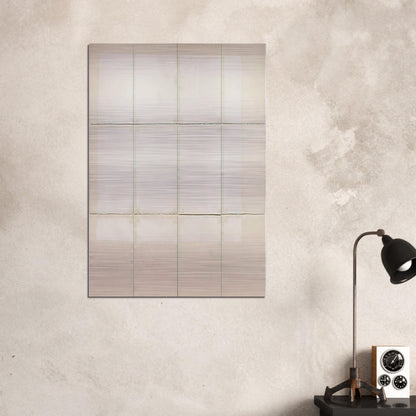 Classico 5 - Robert Ryman Brushed Aluminum Print - 70x100 cm / 28x40 inches | Robert Ryman Aluminum Print | Robert Ryman Prints