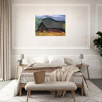 My Shanty, Lake George - Georgia O'Keeffe Acrylic Print - 70x100 cm / 28x40″ inches