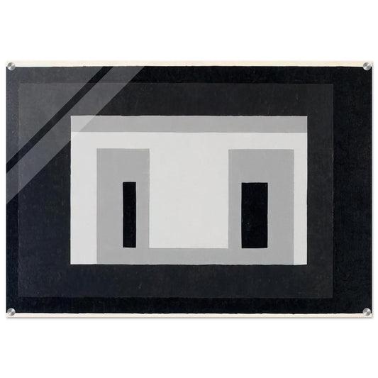 VARIANT ADOBE 1948 - Josef Albers Acrylic Print - 70x100 cm / 28x40″ inches
