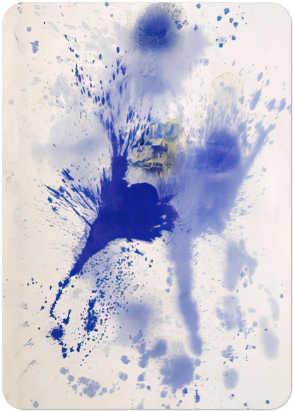 Astral Nebula By Hans Hofmann Pack of 10 Post Cards | Hans Hofmann Post Cards | A6 (10.5 x 14.8 cm) - 4.1 x 5.8 inches