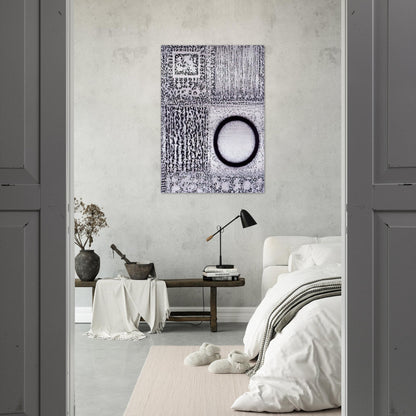 Circle by the Falling Waters - Richard Pousette-Dart Brushed Aluminum Print - 70x100 cm / 28x40 inches | Richard Pousette-Dart Aluminum Print | Richard Pousette-Dart Prints