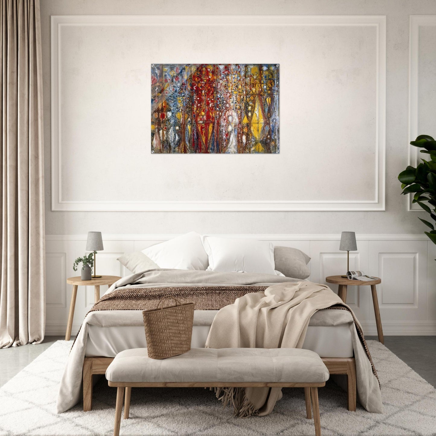 Blood Wedding - Richard Pousette-Dart Acrylic Print - 70x100 cm / 28x40″ inches