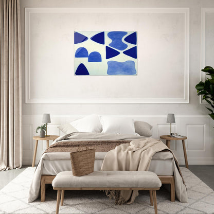 Berlin Blues 4 - 1965 - William Scott Acrylic Print - 70x100 cm / 28x40″ inches