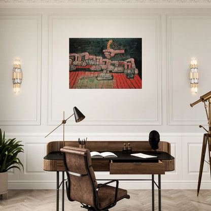 ROOM - Philip Guston Brushed Aluminum Print - 70x100 cm / 28x40 inches | Philip Guston Aluminum Print | Philip Guston Prints