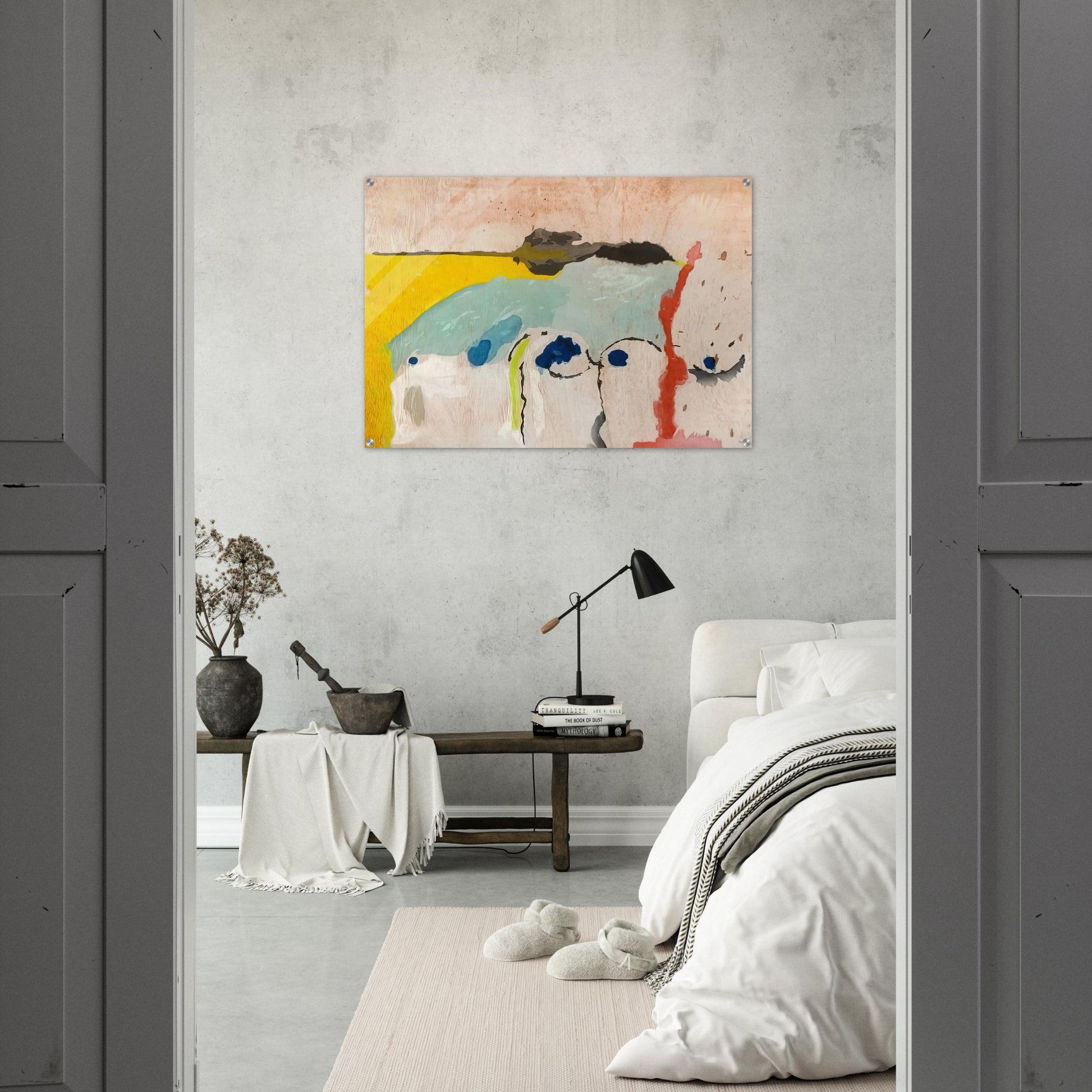 Tales of Genji I - 1998 - Helen Frankenthaler Acrylic Print - 70x100 cm / 28x40″ inches