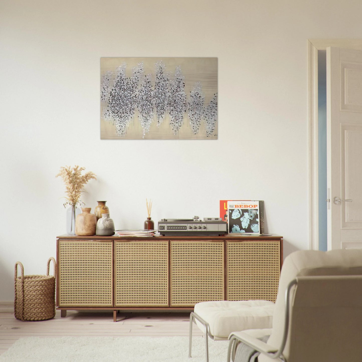 Growth and Development - 1984 - Robert Goodnough Brushed Aluminum Print - 70x100 cm / 28x40 inches | Robert Goodnough Aluminum Print | Robert Goodnough Prints
