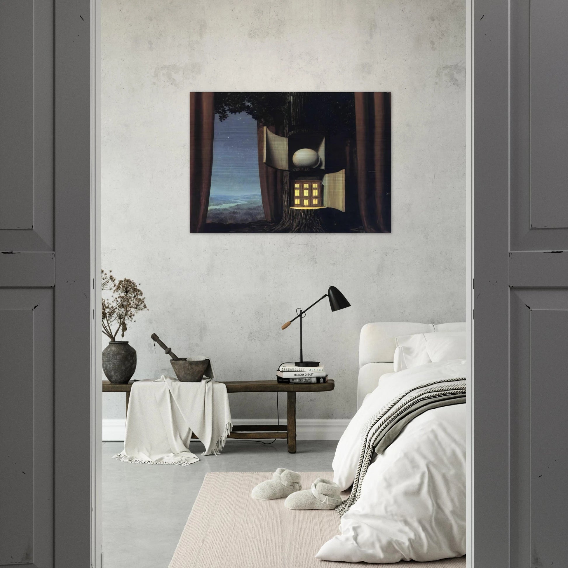 THE VOICE OF BLOOD 1948 1 - Rene Magritte Brushed Aluminum Print - 70x100 cm / 28x40 inches | Rene Magritte Aluminum Print | Rene Magritte Prints