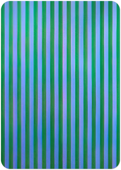 Pink Stripe - 1960 By Gene Davis Pack of 10 Post Cards | Gene Davis Post Cards | A6 (10.5 x 14.8 cm) - 4.1 x 5.8 inches