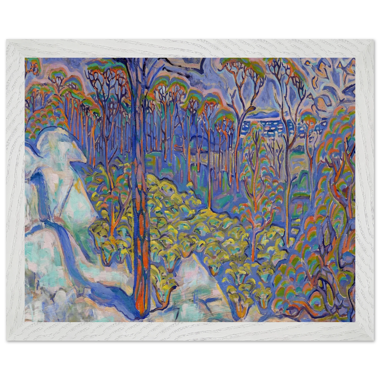 Walter Inglis Anderson - Walter Anderson Wall art - A2 (42 x 59.4  cm) - Premium Wooden Framed Poster With Fine Art Paper-canvas - Wood frame
