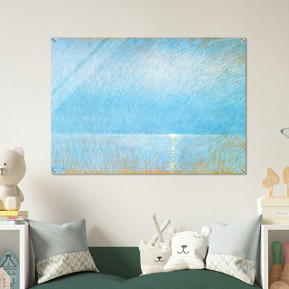 The Evening Star - Childe Hassam Acrylic Print - 70x100 cm / 28x40″ inches | Childe Hassam Wall Art | Childe Hassam Prints