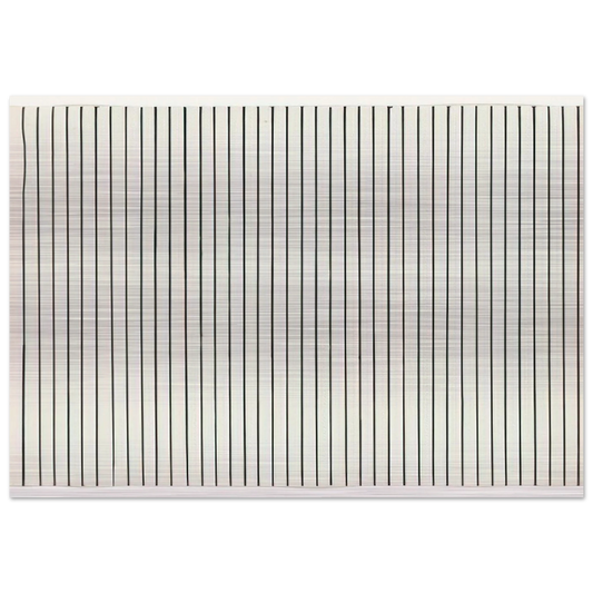 Vertical Lines from the series Line Form Color - Ellsworth Kelly Brushed Aluminum Print - 70x100 cm / 28x40 inches | Ellsworth Kelly Aluminum Print | Ellsworth Kelly Prints