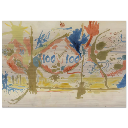 Eden, 1956- - Helen Frankenthaler Brushed Aluminum Print - 70x100 cm / 28x40 inches | Helen Frankenthaler Aluminum Print | Helen Frankenthaler Prints